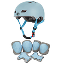 Children's helmet set