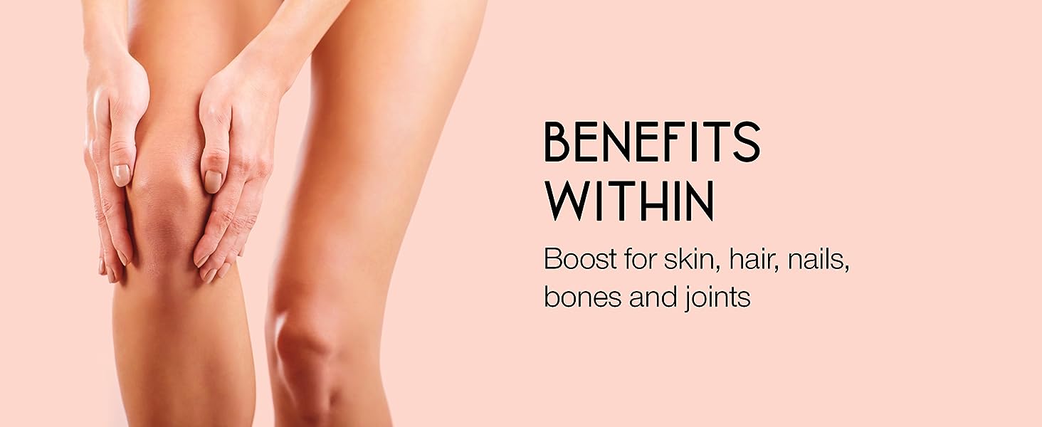 marine collagen gives a boost for skin, hair, nails, bones and joints