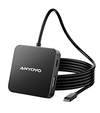 usb c hub long cable