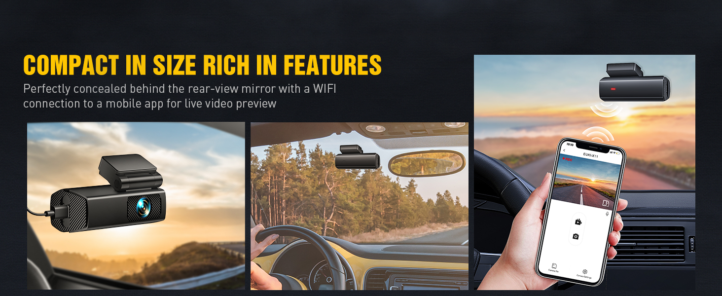 dashcam front and rear