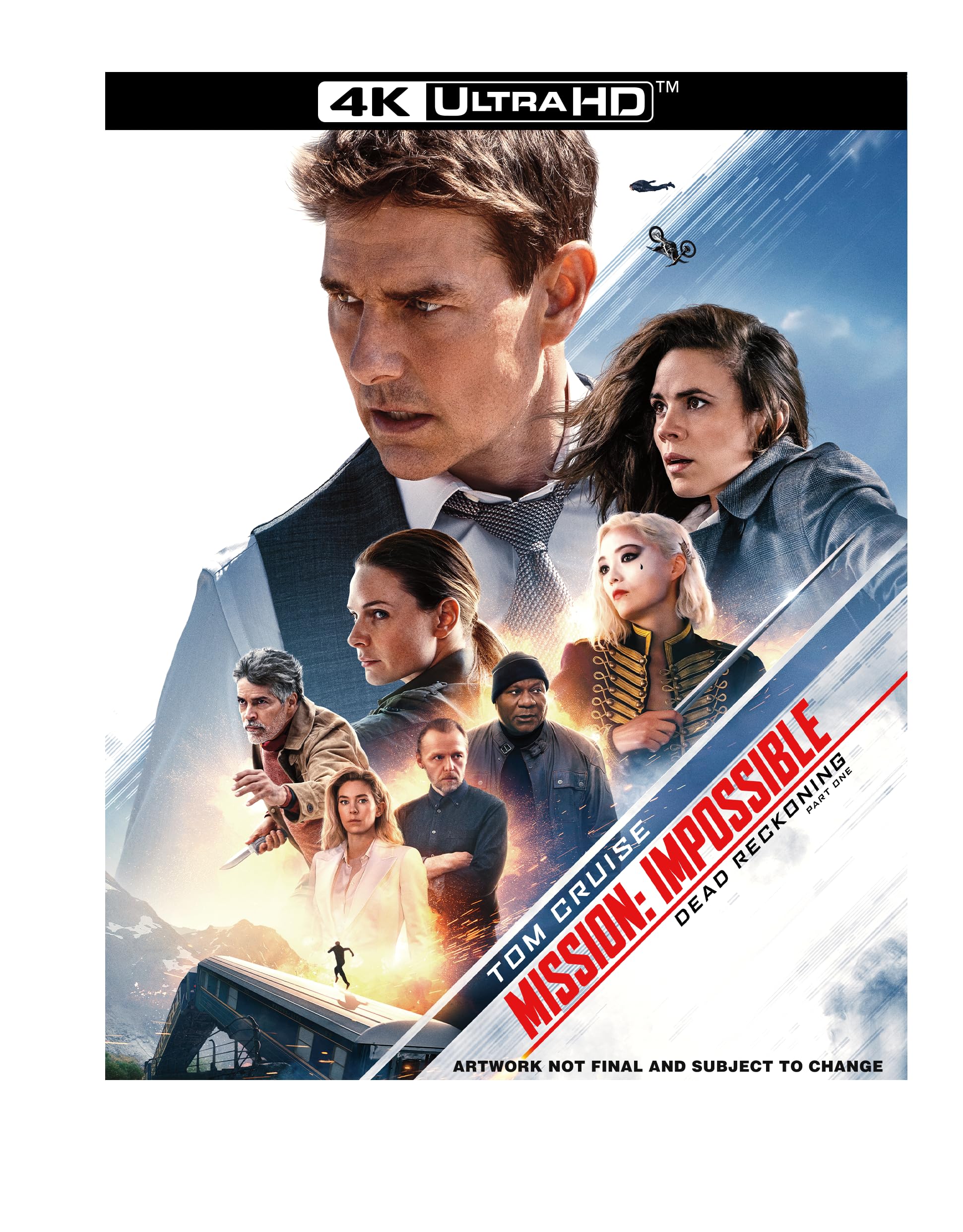 Mission: Impossible Dead Reckoning Part One 4K UHD [Blu-ray] [Region A & B & C]