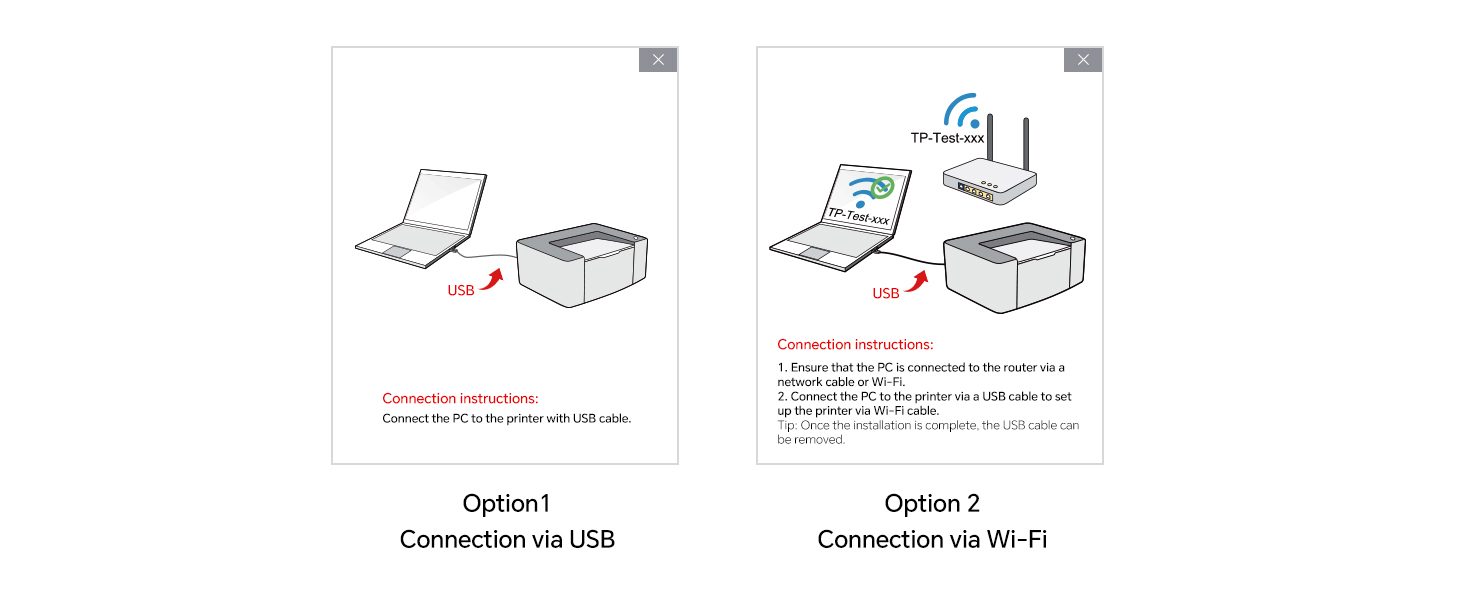 Wireless Laser Printer