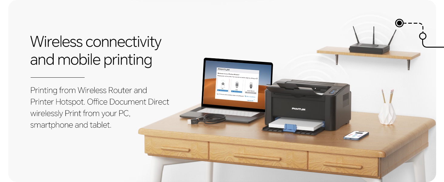 Wireless Laser Printer