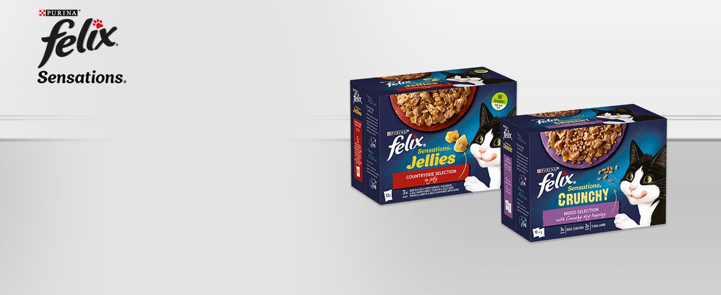 SENSATIONS range Main meal wet multipacks