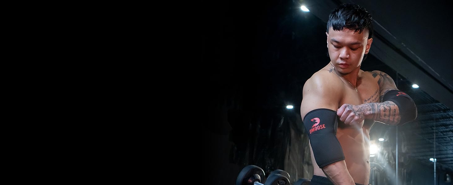 weight lifting elbow sleeves