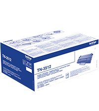 Genuine Brother TN-3512 black toner cartridge - Comparison