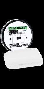 gumbells, gum-bells, Jaw, jawline exerscise, exerciser, face, neck, double chin, chewing gum