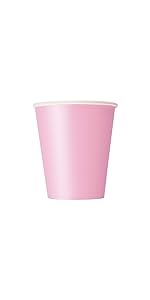 Solid Lovely Pink 9oz Cup