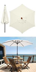 Replacement Parasol Canopy