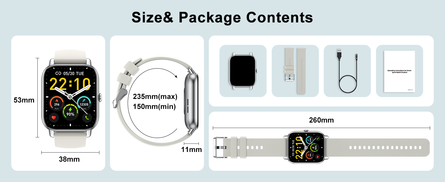 Waterproof smartwatch