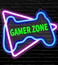 Gamer Zone Neon Sign