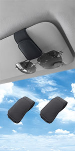 Sunglasses Holders for Car Visor