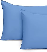 PILLOW CASES LIGHT BLUE