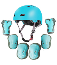 Children's helmet set