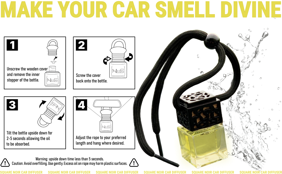 MAKE YOUR CAR SMELL DIVINE