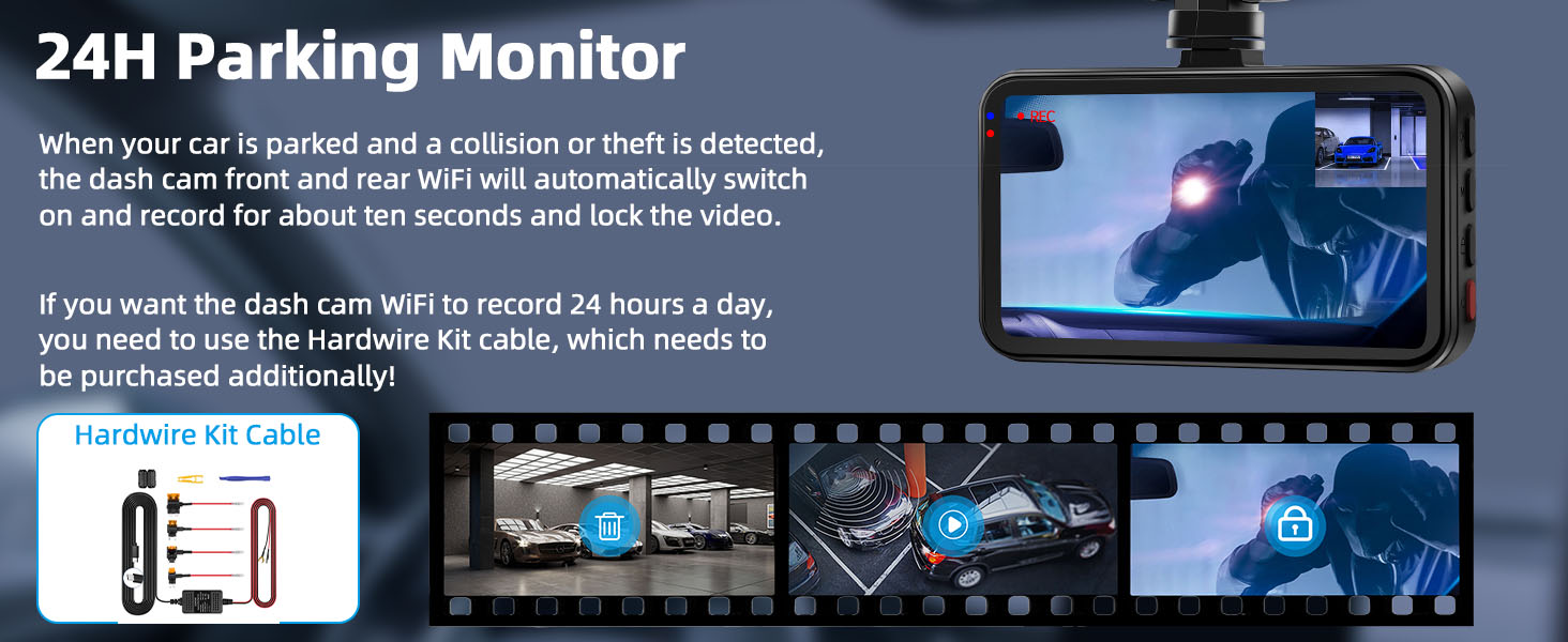 car dash cams front and rear
