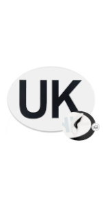 globalbigo electrostatic uk sticker for europe