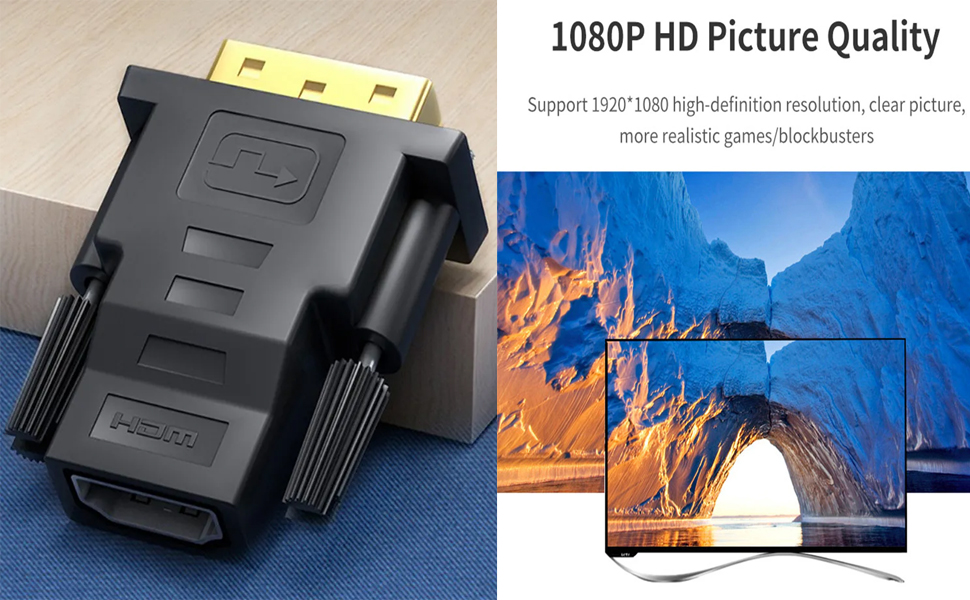 DVI to HDMI Adapter