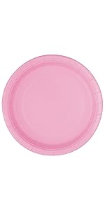 Solid Lovely Pink 23cm