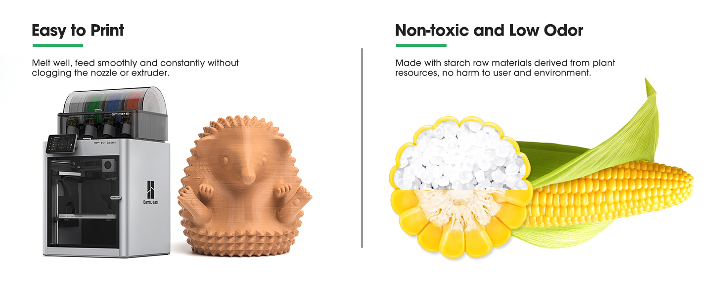 eSUN PLA+ Filament 1.75mm 3D Printer Filament PLA Plus 1KG Spool 3D Printing Filament