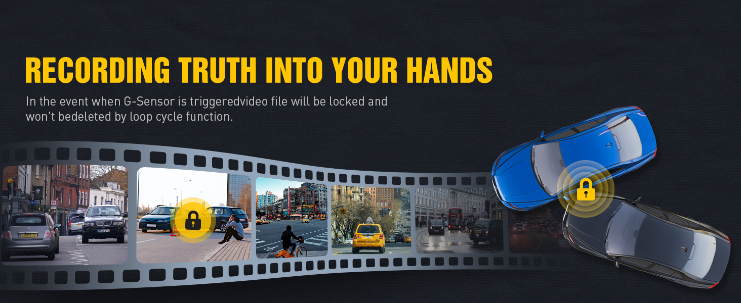 dashcam front and rear