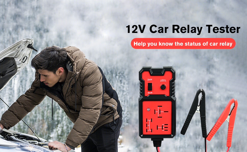 Electronic Automotive Relay Tester
