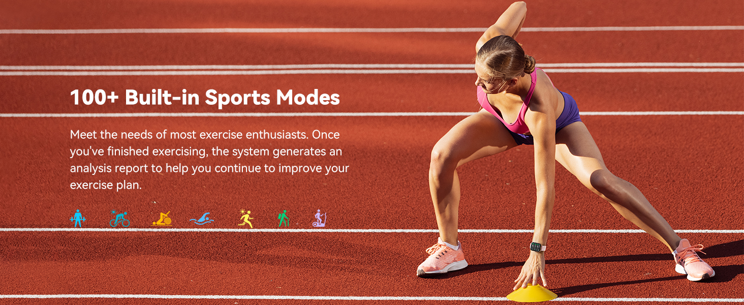 Smart Watch Men Women Activity Tracker