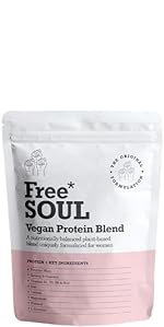 Vegan Protein Blend Powder for Women, Maca, Hormones