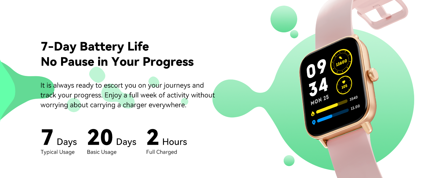 Smart Watch Men Women Activity Tracker