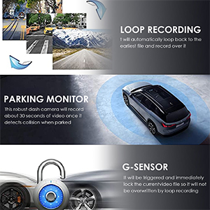 Dash Cam Front and Rear
