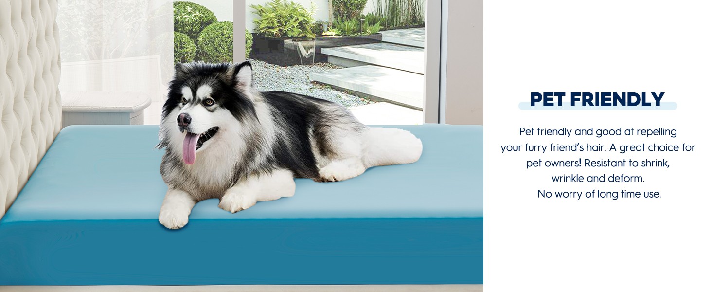 cooling memory foam mattress topper