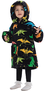toddler blanket hoodie Dinosaur cute lovely