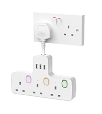 3 way Plug extension