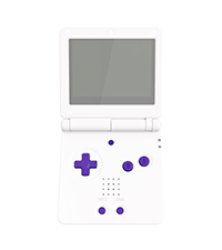 Custom Full Set Buttons for Gameboy Advance SP