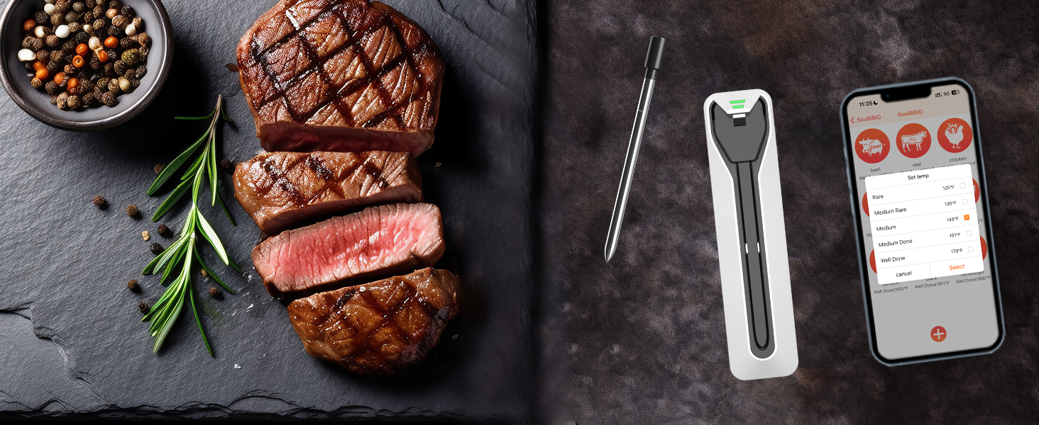 Wireless Meat Thermometer