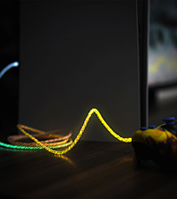 Type C LED Charging Cord for PS5