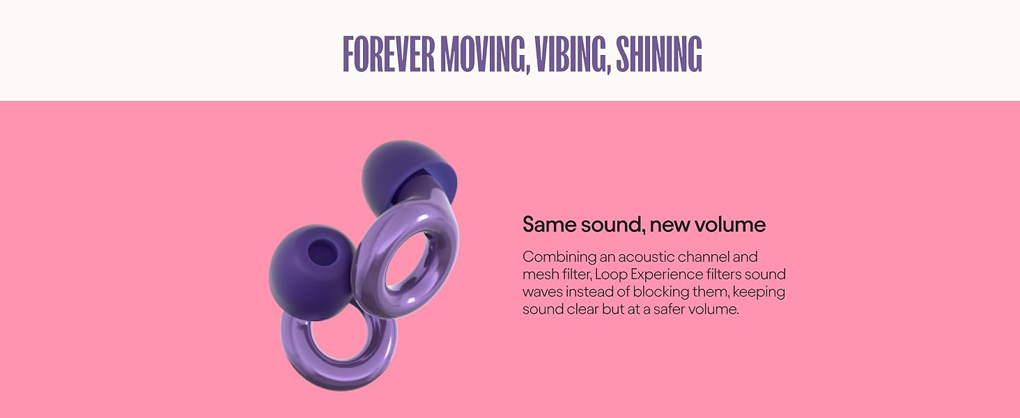 loop experience ear plugs for noise reduction