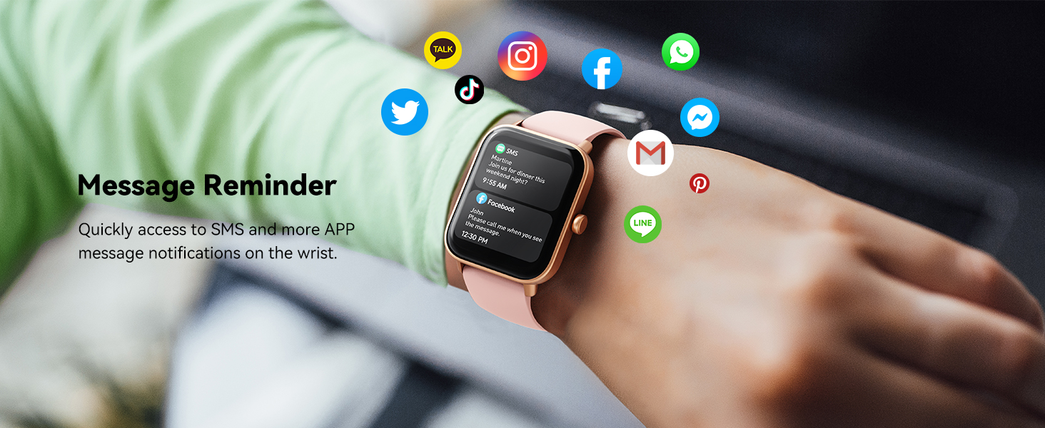 Smart Watch Men Women Activity Tracker