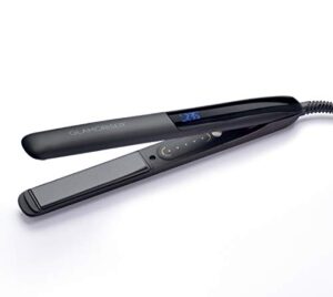 Glamoriser Smart Straightener with Black Diamond Oil Infused Ceramic Plates for Improved Conditioning & Shine