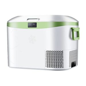 BINGI Portable Refrigerator 15.8Quart(18L) Mini Fridge/Freezer Compressor Cooler Small Compact Auto Refrigerator 12/24/230V for Vehicles