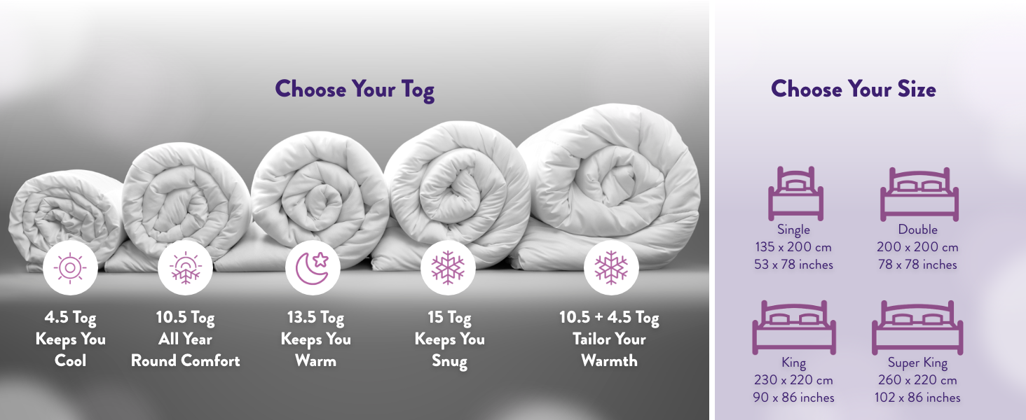 Choose Your Tog - Desktop