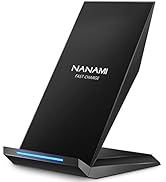 Wireless Charging Station for Samsung - NANAMI 3 in 1 Wireless Charger for Galaxy Watch 5/4/3/Act...