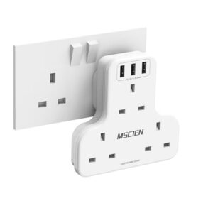 Mscien Plug Extension with USB