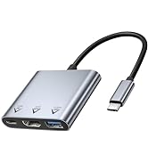 OHBUYAGN USB C Right Angle Adapter 40Gbps, 240W USB4 Type C Male to Female Connector, Support 8K ...