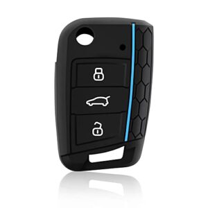 HooRLZ Vw TPU Key Fob Cover For VW Golf 7 Polo Tiguan T-Roc Seat Leon Cupra Ibiza Ateca Arona Skoda Octavia Superb Kodiaq