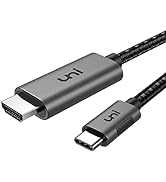 uni USB C to HDMI Cable(4K@60Hz), USB Type-C to HDMI Cable [Thunderbolt 3 Compatible] for MacBook...