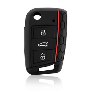 HooRLZ Vw TPU Key Fob Cover For VW Golf 7 Polo Tiguan T-Roc Seat Leon Cupra Ibiza Ateca Arona Skoda Octavia Superb Kodiaq