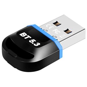 USB Bluetooth 5.3 Dongle Adapter for PC Laptop Computer Desktop