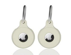 [2-Pack] Airtag Case with Key Ring