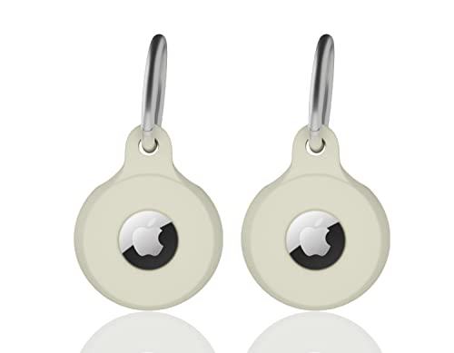 [2-Pack] Airtag Case with Key Ring